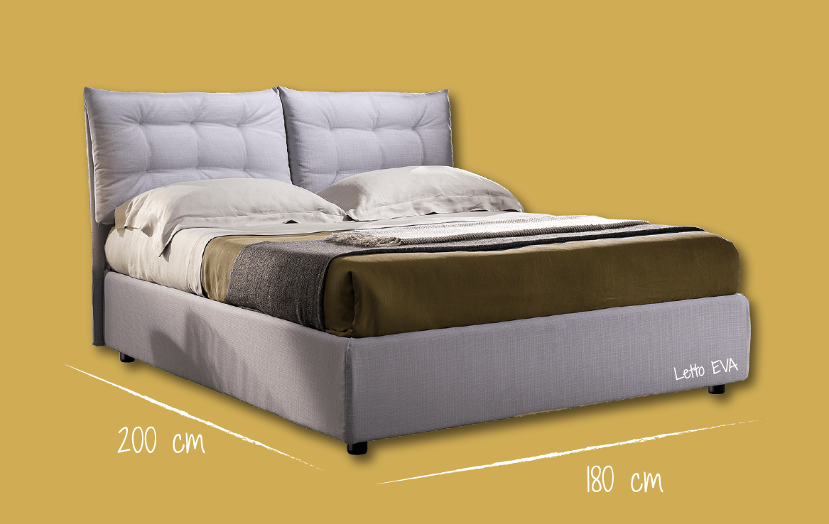 Letto Altezza Testastata Con Cassone - Offerta Eminflex Materasso E Letto Armadio Contenitore ...