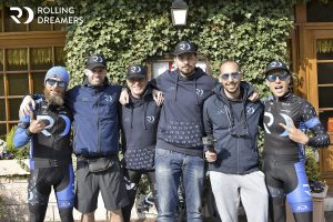Il team Rolling Dreamers al completo verso la Parigi Roubaix